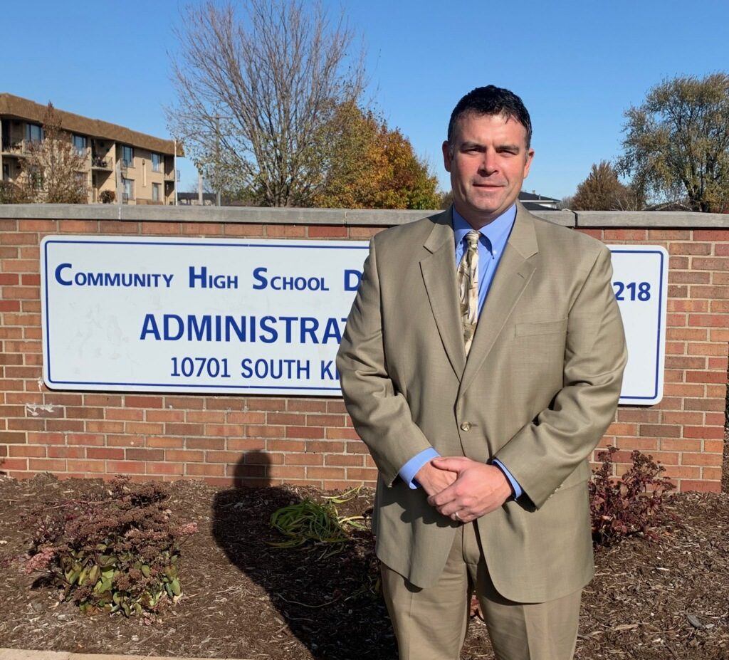 Josh Barron has been named the new superintendent of District 218. (Photo supplied by District 218)