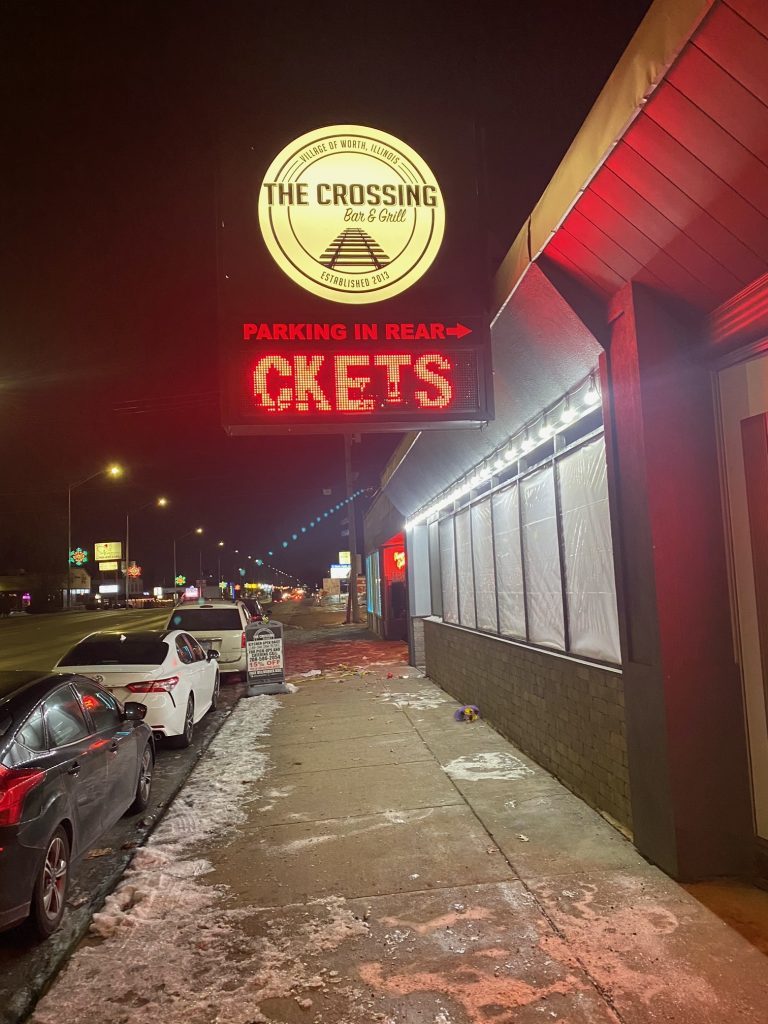 George Gofis wants to open a bar with emphasis on gaming at the former Crossing Bar &amp; Grill in Worth. (File photo)