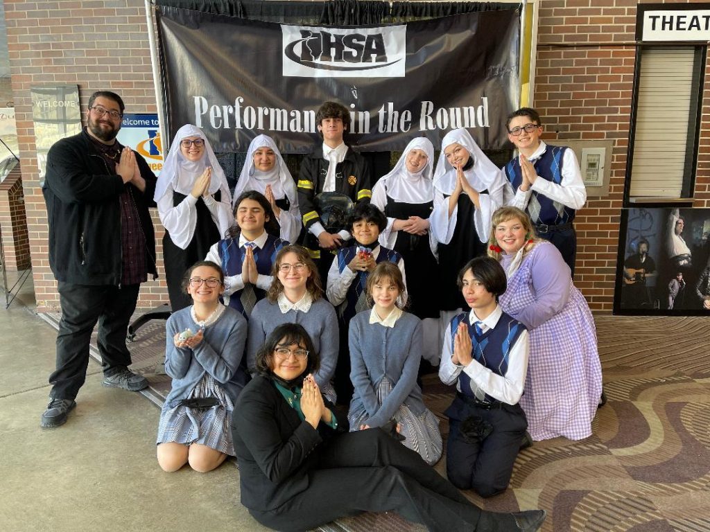 Oak Lawn High School"s Performance in the Round “To Sleep with the Angels” (about a fire that happened at Our Lady of the Angels) placed fourth in the IHSA State Competition the weekend of February 19 in Peoria. (Supplied photos)