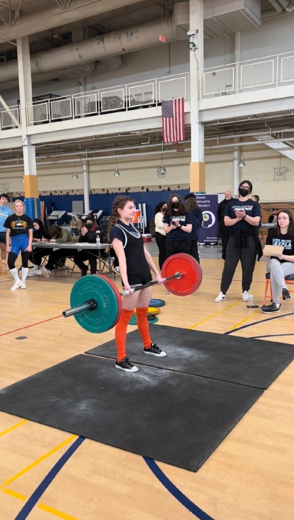 Stagg High School students showcased their lifting talents with a Powerlift Meet at the high school, 8015 W. 111th St, Palos Hills, on February 26. (Supplied photos)