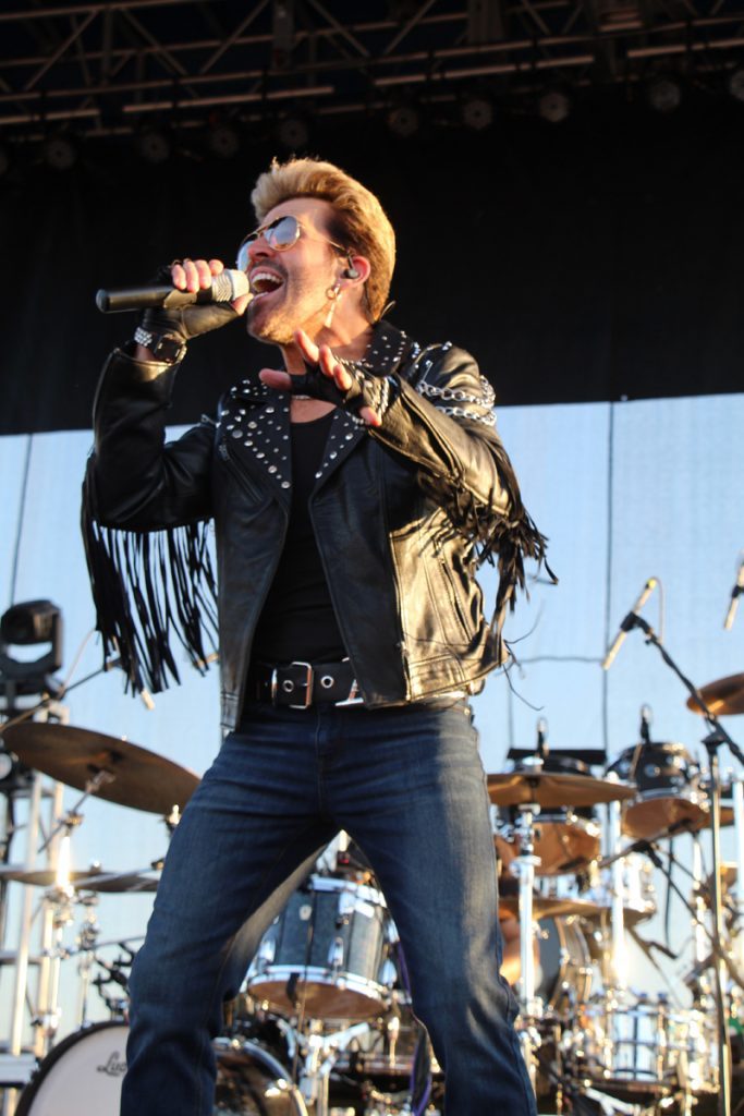 Robert Bartko, the lead singer of the George Michael Reborn group, played at the Orland Park Concert Series last summer. The series will return in 2022. Photo courtesy of the Village of Orland Park