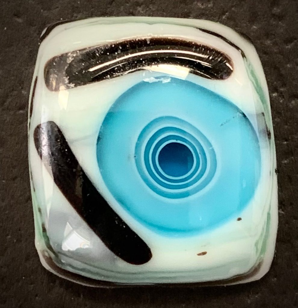 A glass pendant made during Thomas Minarik's "Ceramics, Sculpture and Jewelry" class at Evergreen Park Community High School. (Supplied photo)