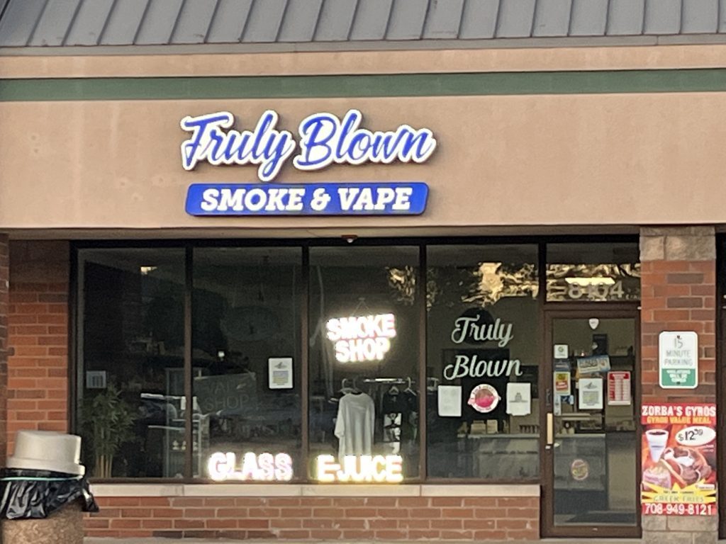 Totally Blown had its tobacco license suspended for 30 days and its lawyers are seeking a lighter punishment. (Photo by Jeff Vorva)