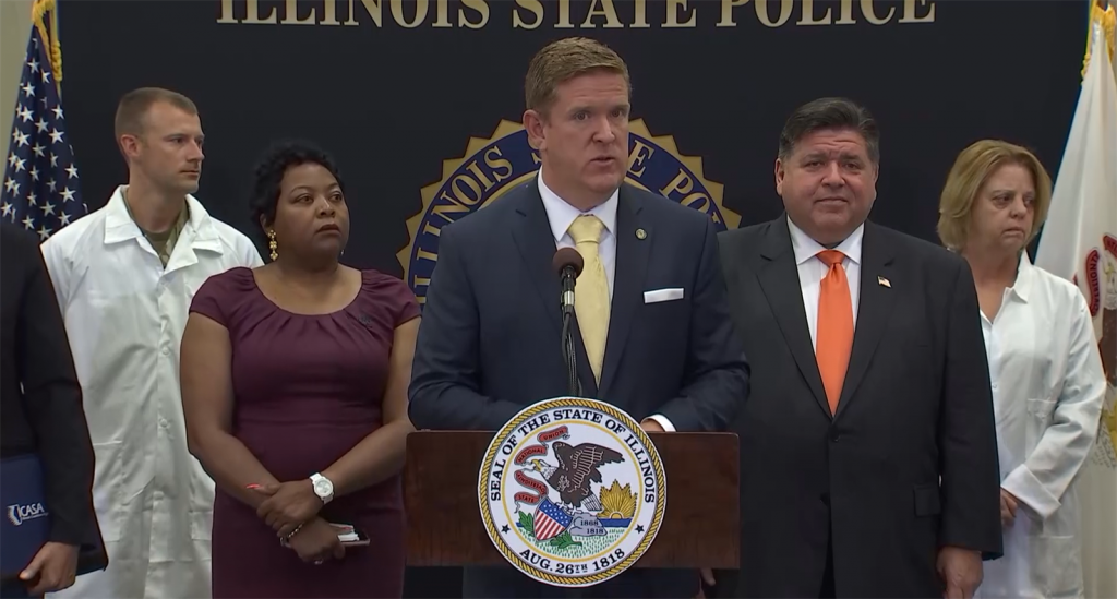 Pritzker announces progress in processing rape case evidence, signs highway camera expansion
