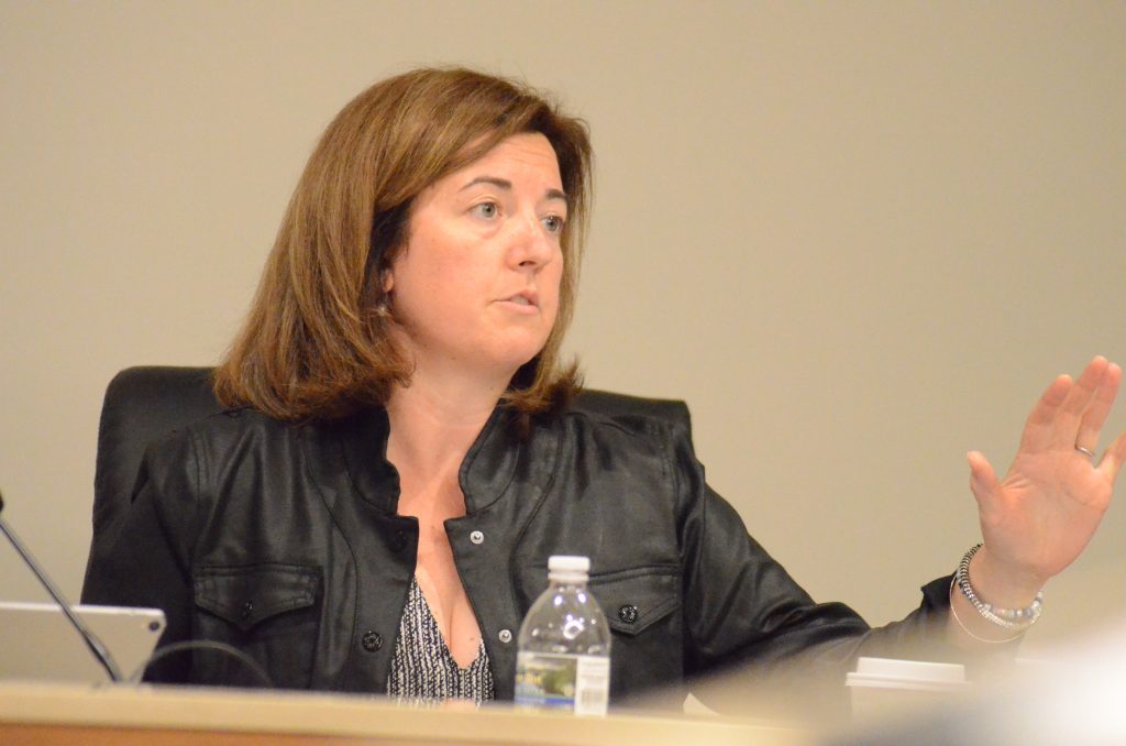 Palos Heights Alderman Heather Begley said members of the Recreation Advisory Board are now OK with proposed changes that could be coming. (Photo by Jeff Vorva)