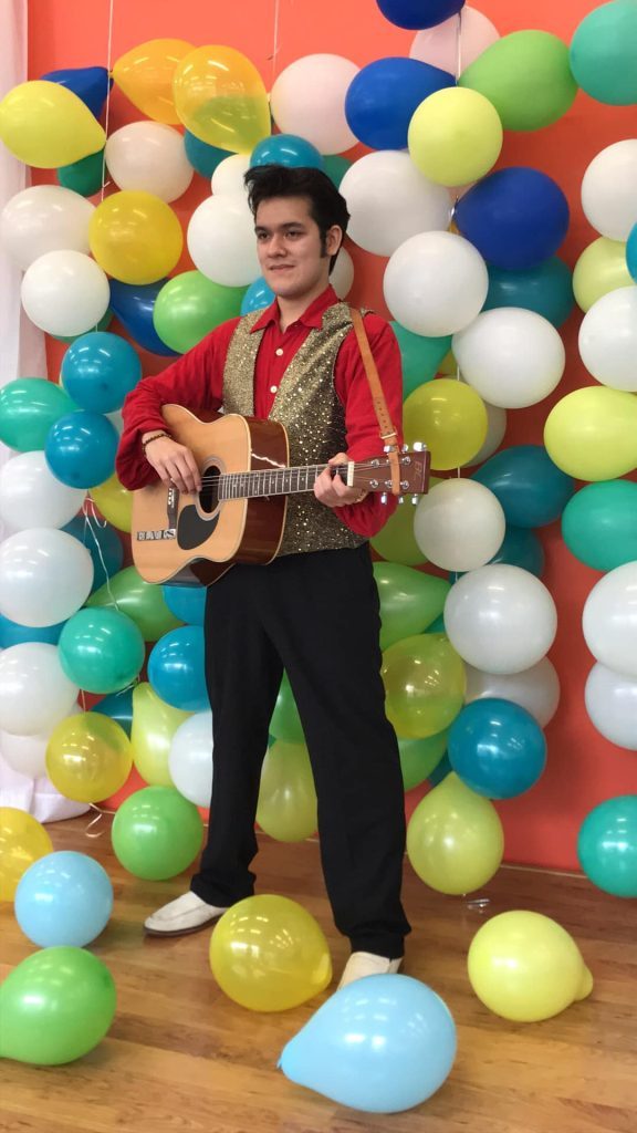 A party starring Hugo’s Elvis is set for Saturday, Oct. 22 in Garfield Ridge. --Supplied photo