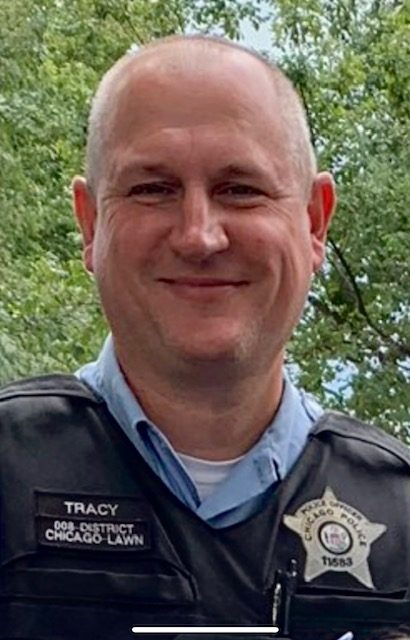 CPD Officer Raymond Tracy, the Midway Chamber of Commerce’s 2022 Police Officer of the Year. --Supplied photo