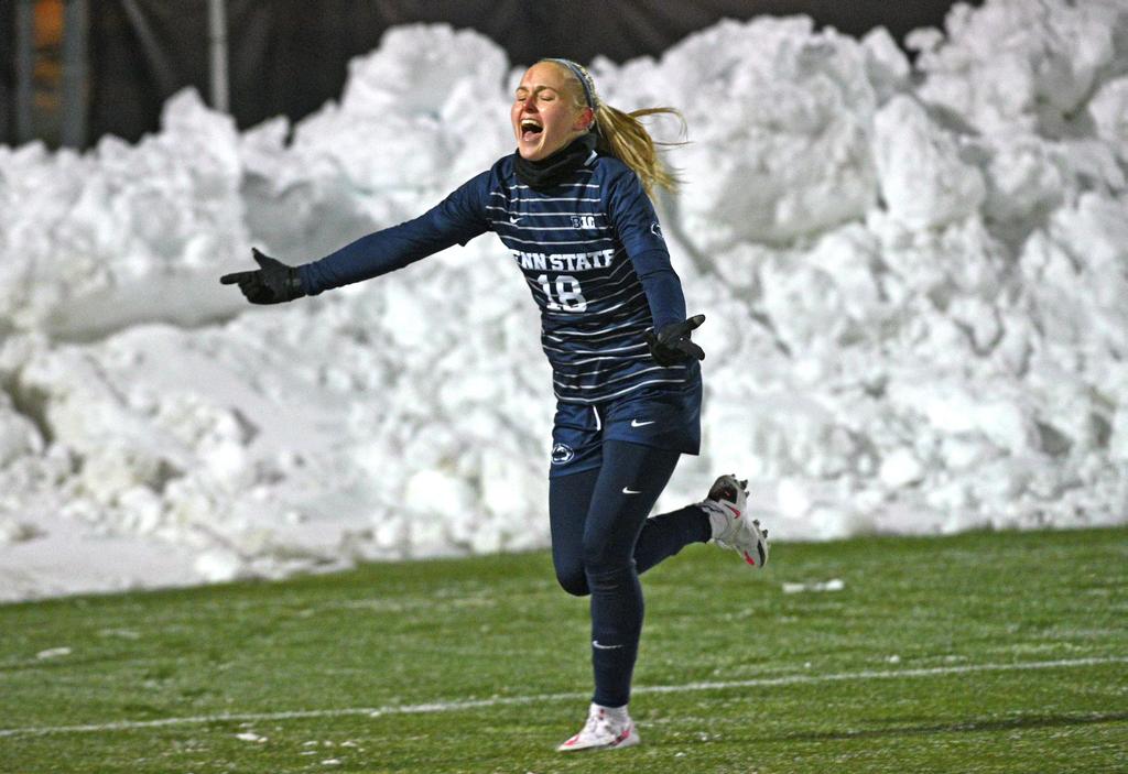 Penelope Hocking of Penn State was taken in the draft in the first round by the Chicago Red Stars. Penn State photo 