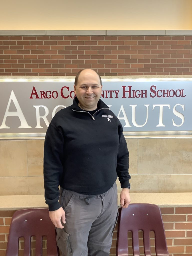 Argo High School Teacher Kyle Stern. (Photo courtesy of ACHS)