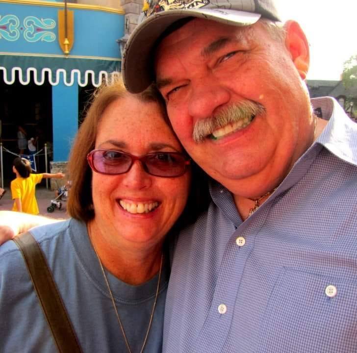 Steve “Papa Z” Zalesny and his wife, Julie, in happier times. --Supplied photo