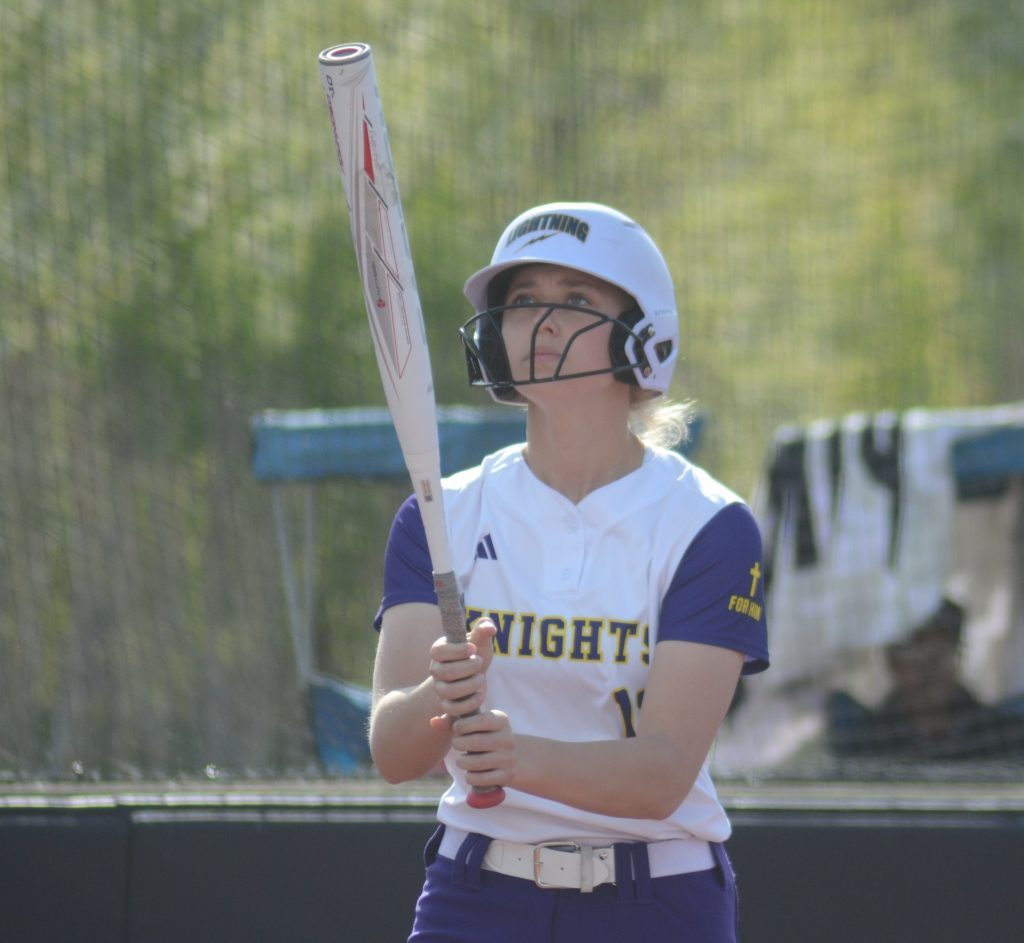 Chicago Christian senior shortstop Lizzie Sedakis was hitting .836 with 10 homers through 18 games. The IHSA season record for batting average is .768, set in 2018. Photo by Jeff Vorva