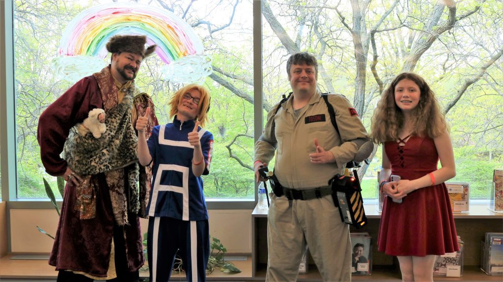 Patrons dressed up as their favorite characters to compete in Fan Fest's cosplay contests for youth and adults at Oak Lawn Public Library's Fan Fest on Saturday. (Supplied photos)