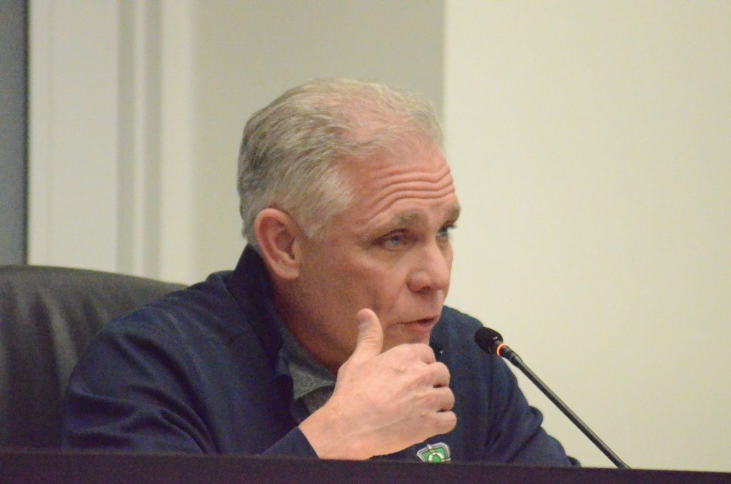 Orland Park Mayor Keith Pekau is in favor of building a new school on the Fernway Elementary School property in his town. (Photo by Jeff Vorva)