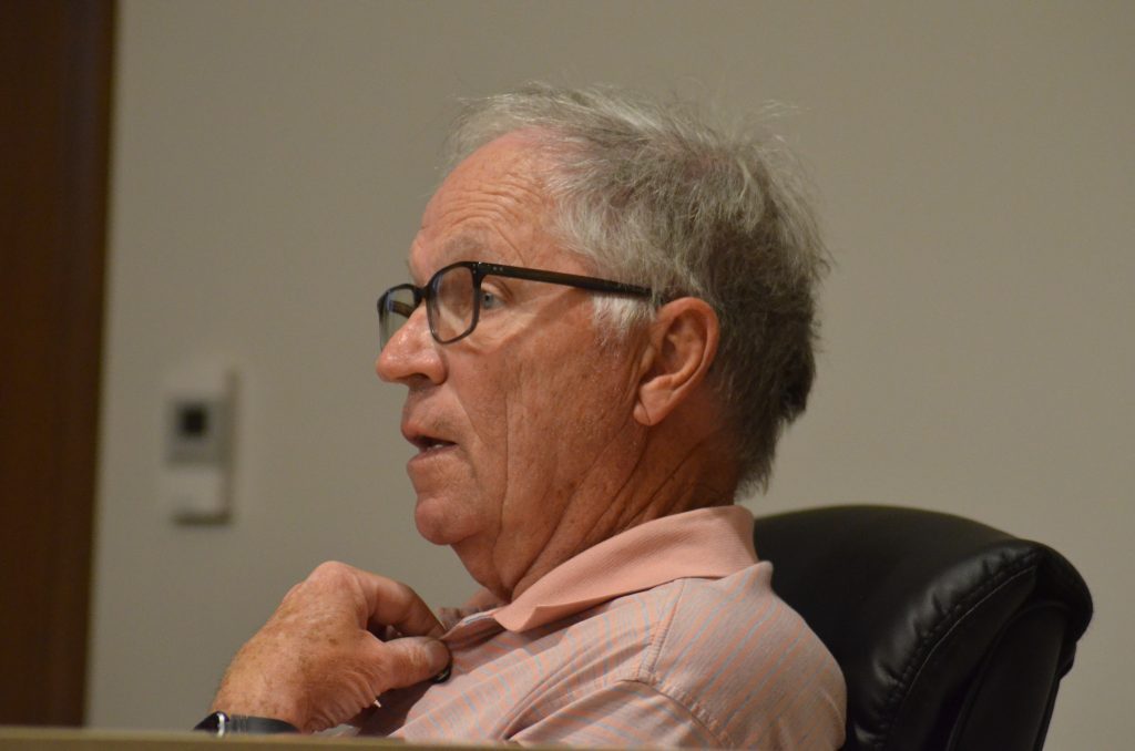 Palos Heights Alderman Michael McGrogan said that spending $35,000 on a consultant for classification and compensation was a 'complete waste of money.' (Photo by Jeff Vorva)