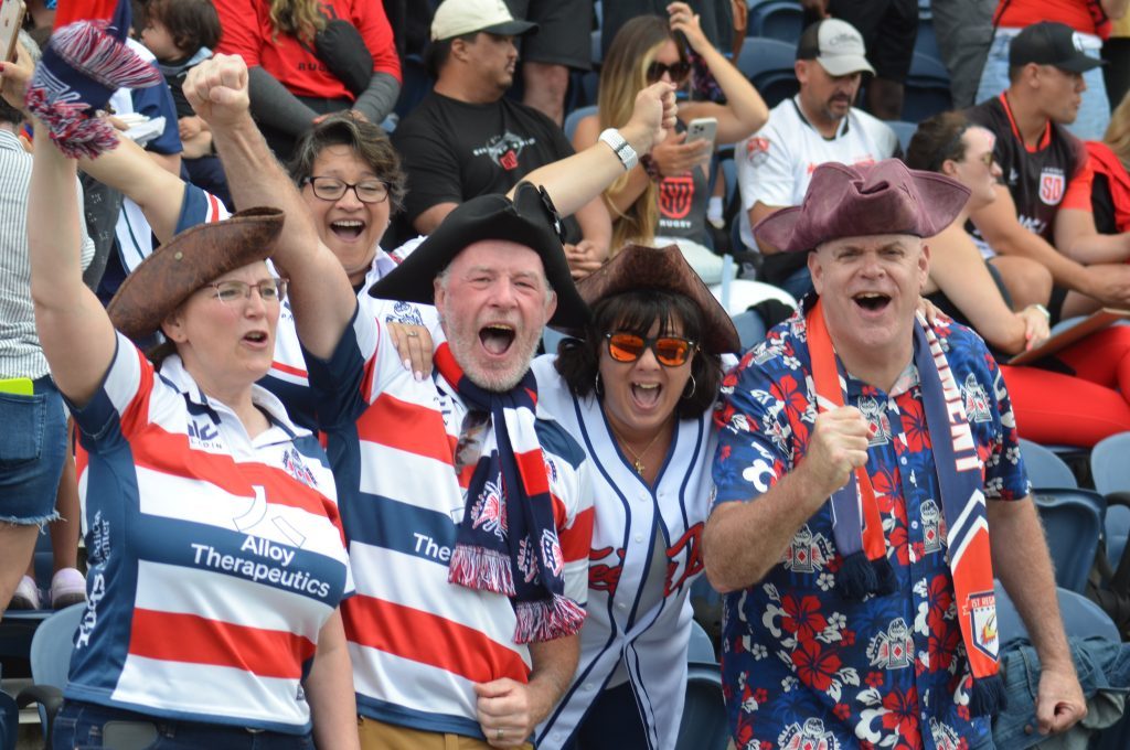New England Freejack fans were yelling all game as their team won the MLR championship July 8 in Bridgeview. (Photos by Jeff Vorva)